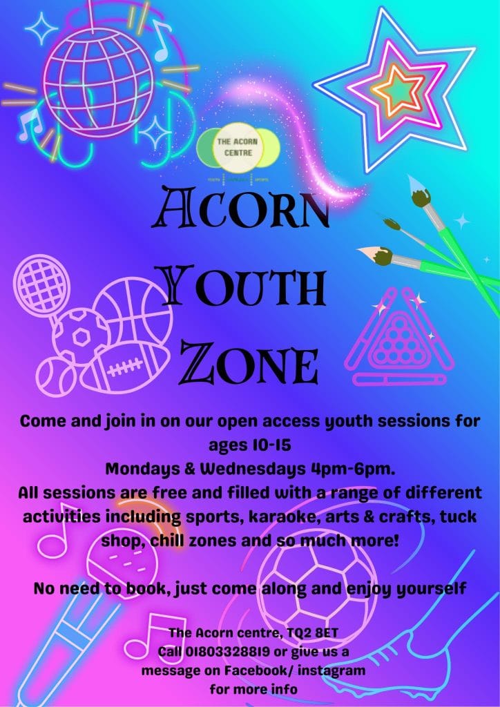 Imagine This Torbay - acorn youth zone
