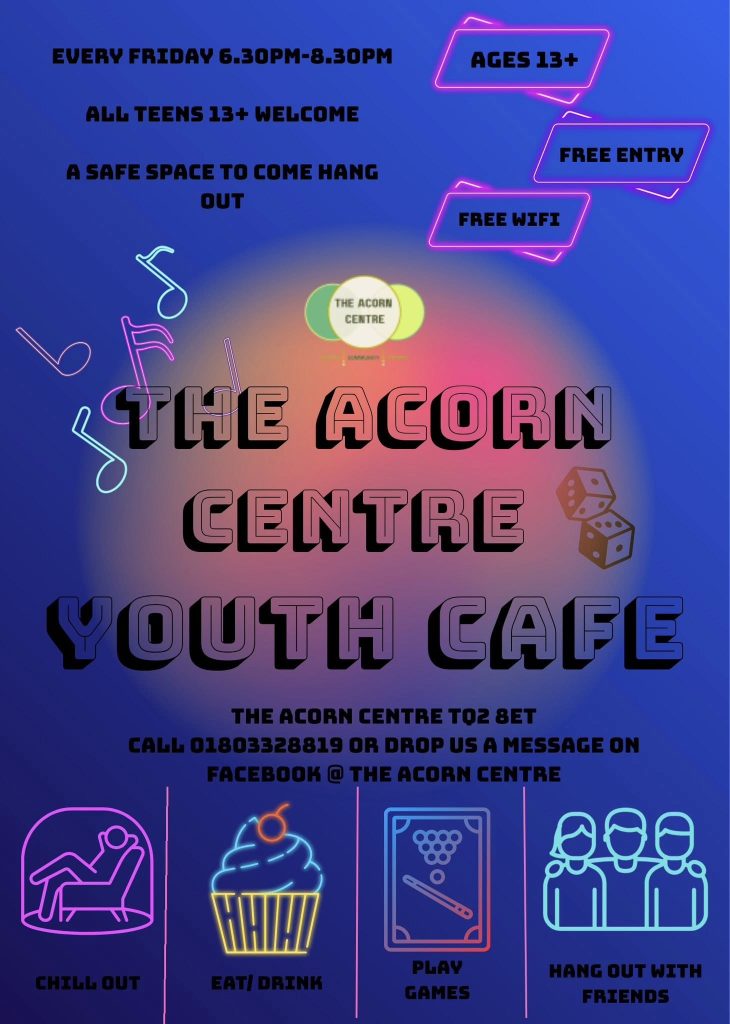 Imagine This Torbay - youth cafe acorn